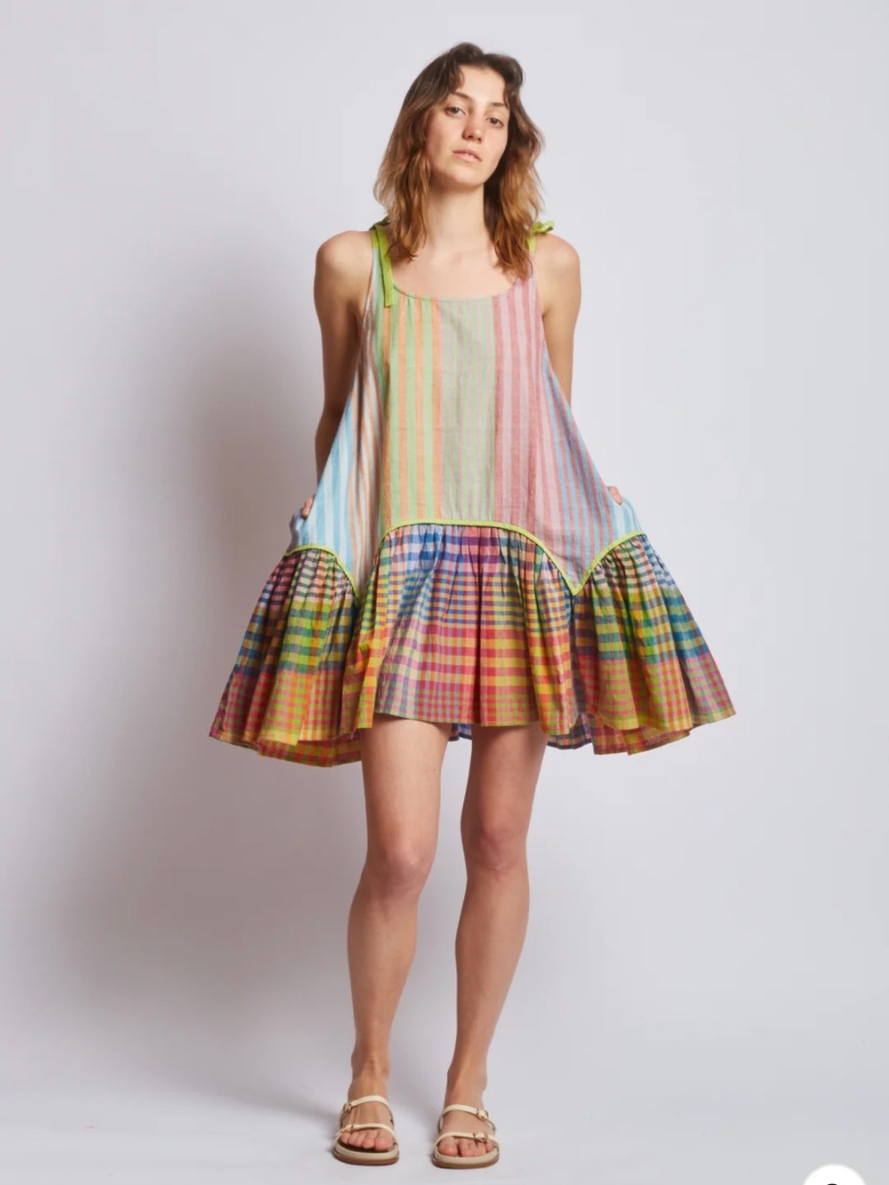 JADE TUNIC | POSTCARD STRIPE X CHEX Rujuta Sheth